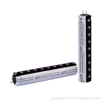 Lithium titanate battery, 1,335 200mAh/2.4V and 15C rate, 13 x 35mm size